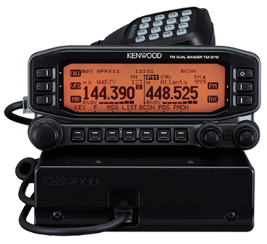 Kenwood TM-D710 – APRS/SMS Gateway